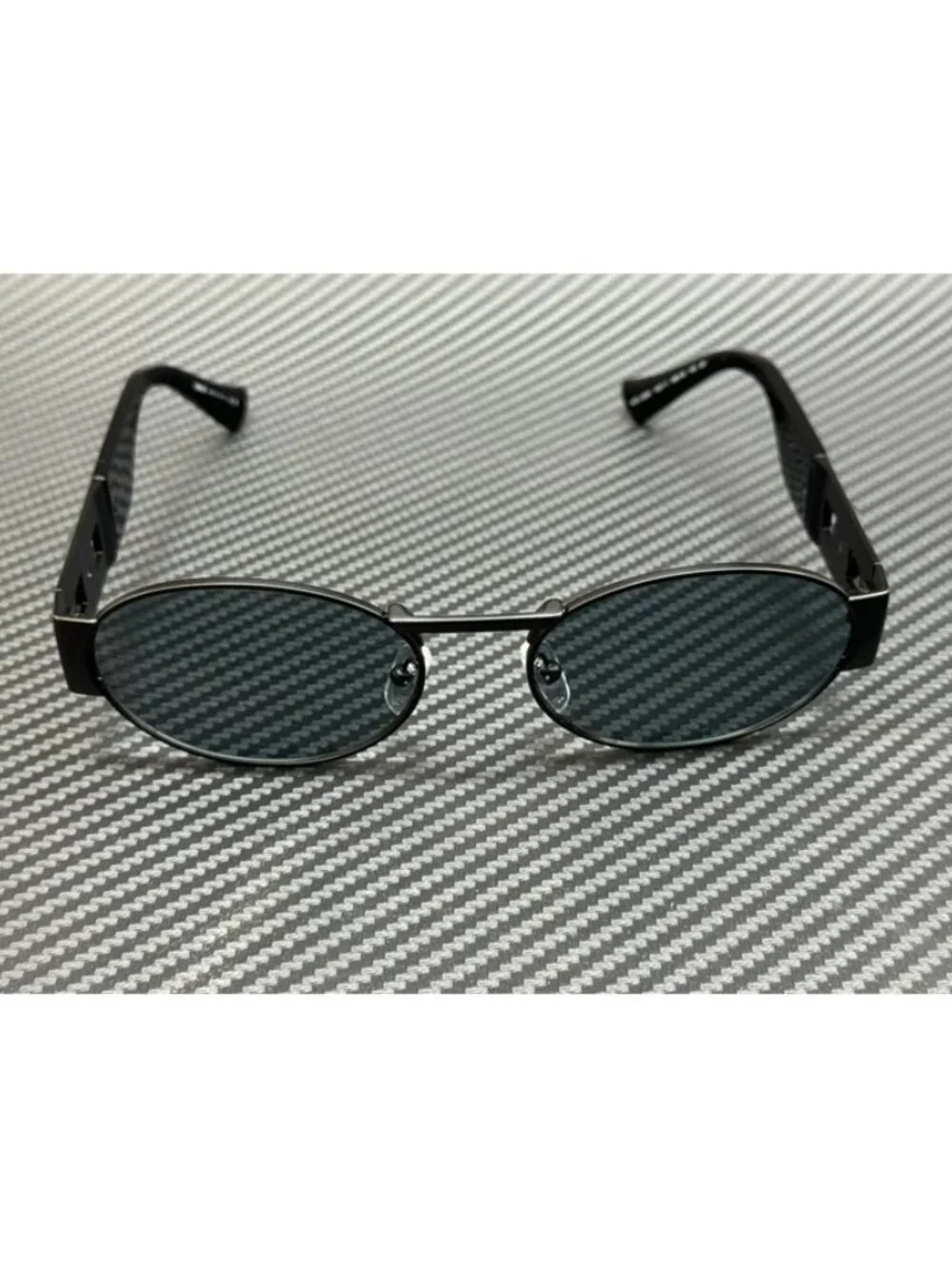 New Versace Men Matte Black Sunglasses 56-18-140